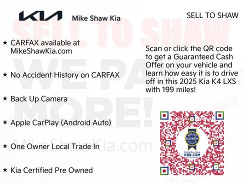 Certified 2025 Kia K4 LXS image 12