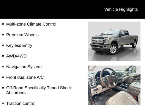 Used 2019 Ford F350 Limited AWD/4WD image 16
