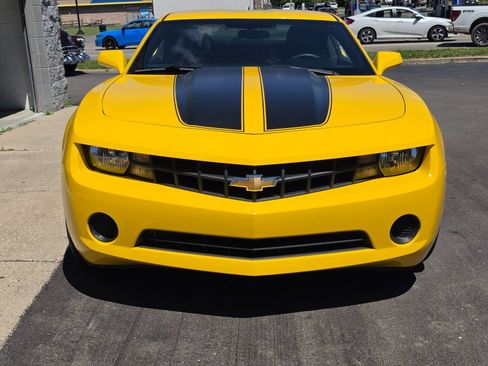 Used 2013 Chevrolet Camaro LS w/ Black Rally Stripe Package RWD image 3
