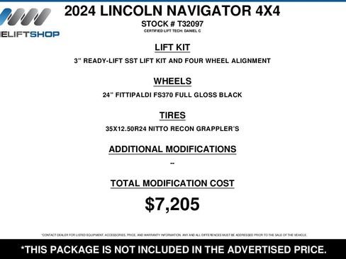 Used 2024 Lincoln Navigator Black Label image 2