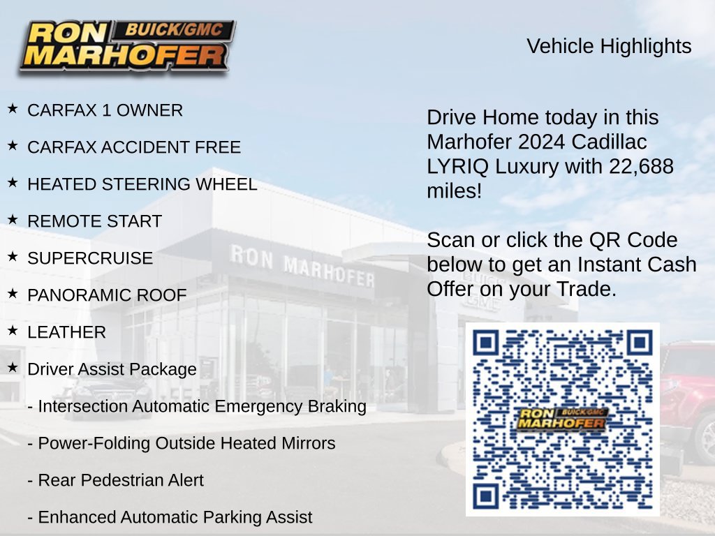 Used 2024 Cadillac Lyriq Luxury RWD image 13