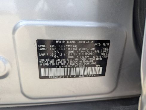 Used 2018 Subaru Outback 2.5i w/ Popular Package #1 image 30