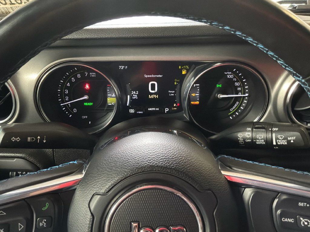 Certified 2021 Jeep Wrangler Unlimited Rubicon 4xe w/ Cold Weather Group AWD/4WD image 28