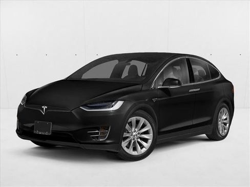 Used 2020 Tesla Model X Long Range AWD/4WD image 1