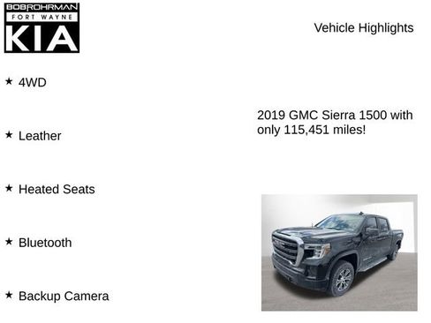 Used 2019 GMC Sierra 1500 4x4 Crew Cab image 7