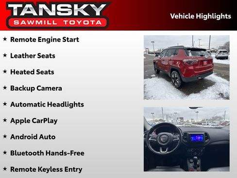 Used 2018 Jeep Compass Trailhawk w/ Cold Weather Group image 10