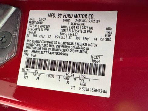 Used 2022 Ford Transit Connect XLT w/ Trailer Tow Package FWD image 25