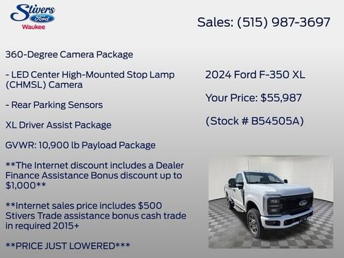 Used 2024 Ford F350 XL w/ STX Appearance Package image 20