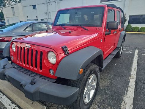 Used 2014 Jeep Wrangler Unlimited Sport w/ Quick Order Package 24S AWD/4WD image 1
