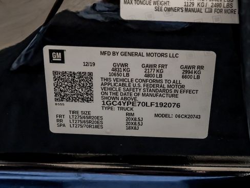 Used 2020 Chevrolet Silverado 2500 LTZ AWD/4WD image 60
