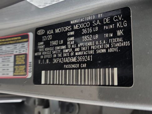 Used 2021 Kia Rio S image 11