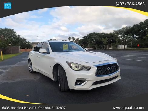 Used 2018 INFINITI Q50 Luxe RWD image 7