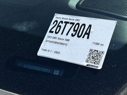 Used 2025 GMC Sierra 1500 AT4 w/ Technology Package image 33