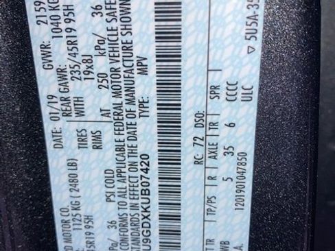 Used 2019 Ford Escape SE image 38