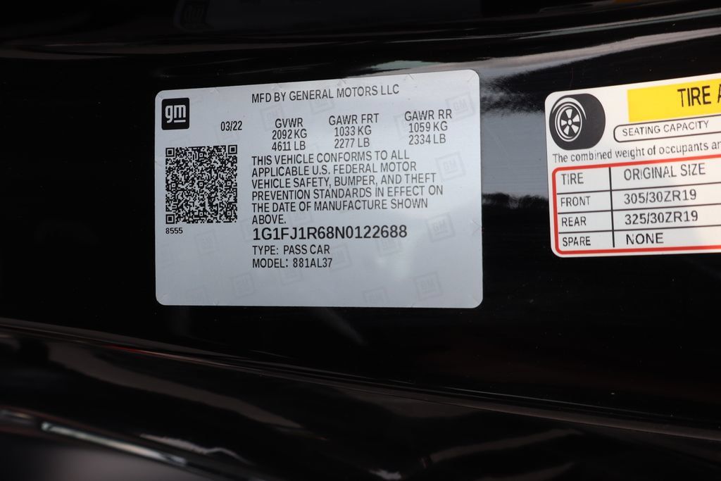 Used 2022 Chevrolet Camaro ZL1 RWD image 36