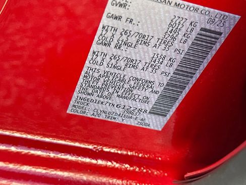 New 2026 Nissan Frontier PRO-4X image 32