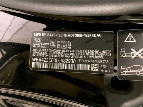 Used 2020 BMW 430i xDrive Convertible w/ Executive Package AWD/4WD image 31