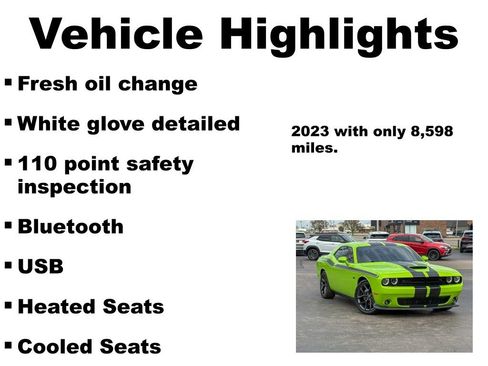 Used 2023 Dodge Challenger R/T w/ Plus Package RWD image 5
