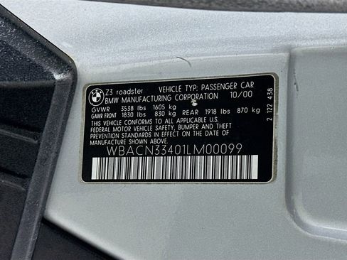 Used 2001 BMW Z3 2.5i RWD image 30