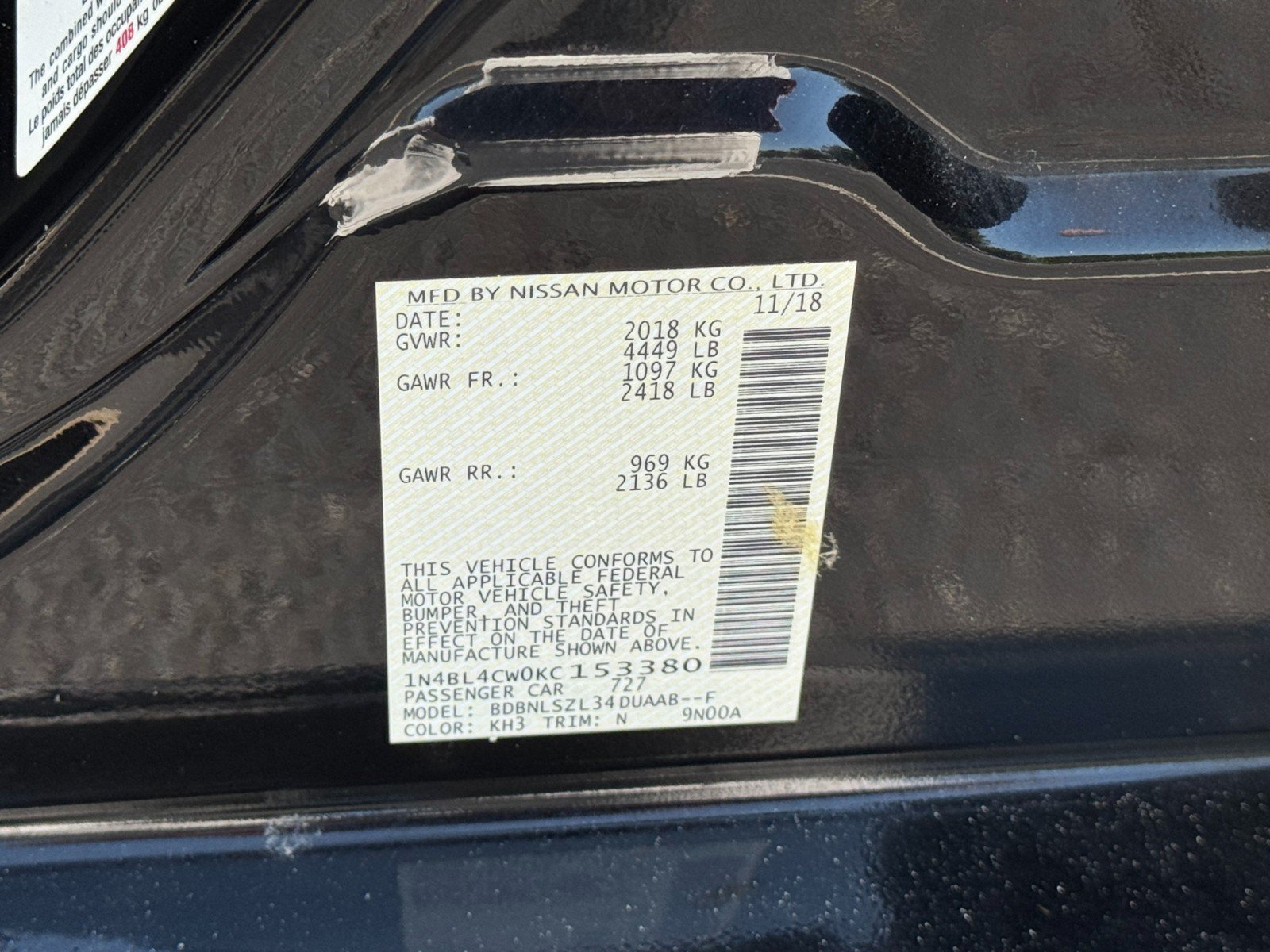 Used 2019 Nissan Altima 2.5 SR w/ SR Premium Package AWD/4WD image 40