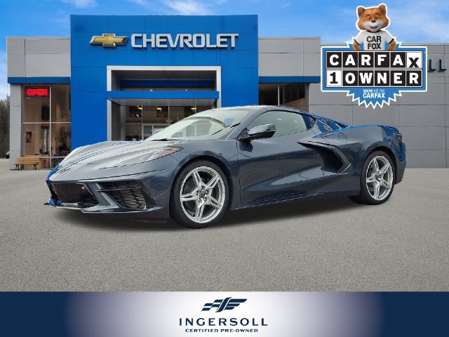 Used 2020 Chevrolet Corvette Stingray Premium Cpe w/ 3LT Preferred Equipment Group RWD image 1