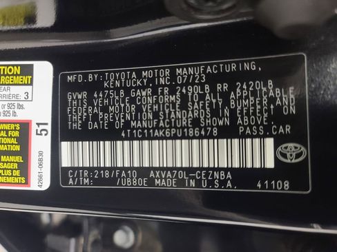 Used 2023 Toyota Camry LE image 38