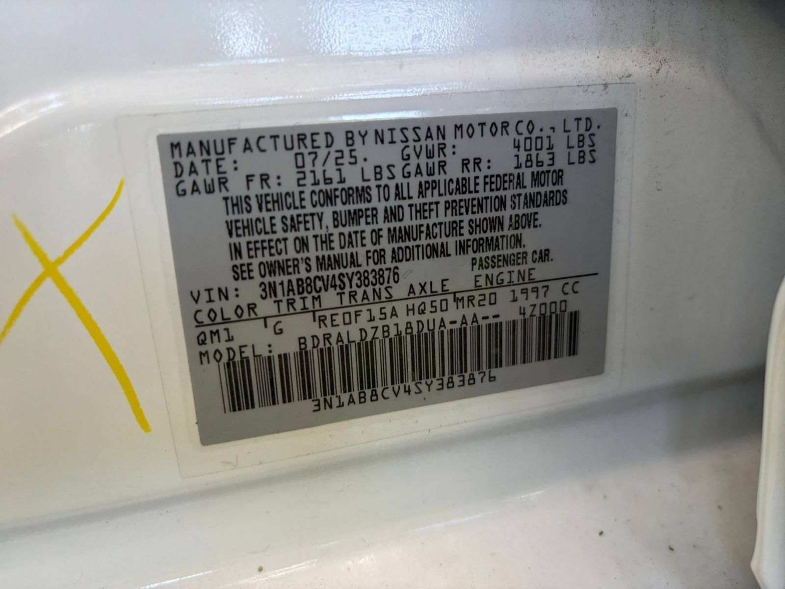 Used 2025 Nissan Sentra SV FWD image 26