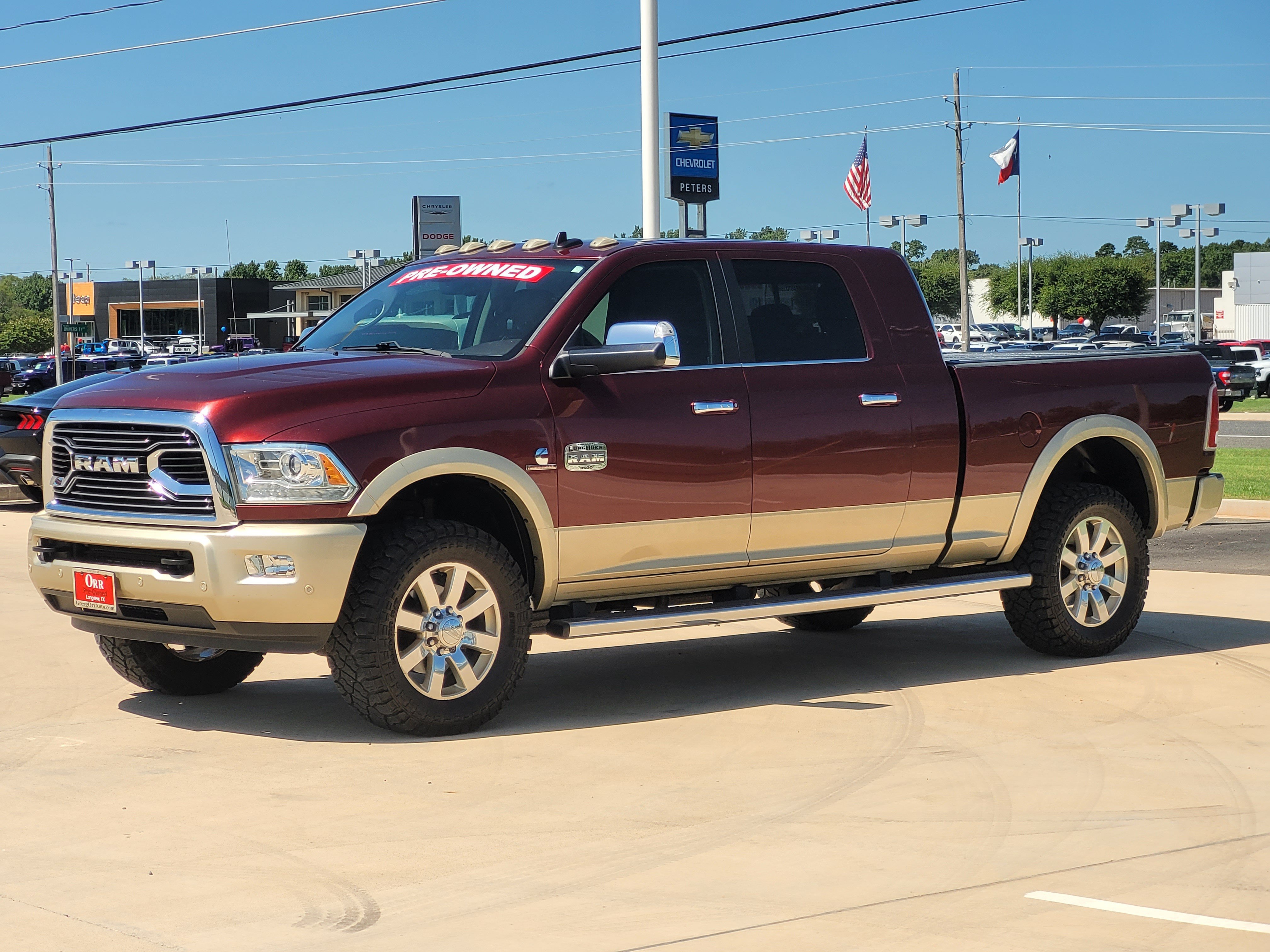 Used 2017 RAM 3500 Laramie Longhorn w/ Convenience Group AWD/4WD image 3