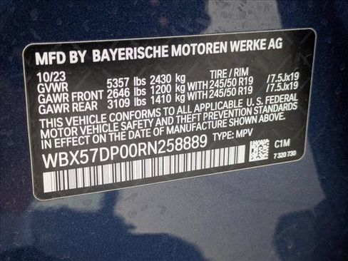 Used 2024 BMW X3 xDrive30i w/ Premium Package w/ZPA AWD/4WD image 16