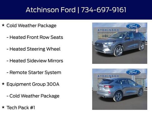 Certified 2024 Ford Escape ST-Line w/ Tech Pack #1 image 12