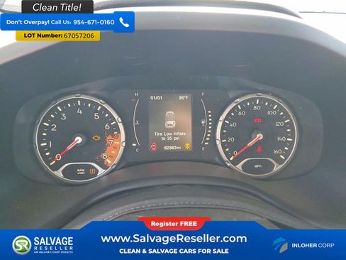 Used 2016 Jeep Renegade Latitude w/ Cold Weather Group AWD/4WD image 12