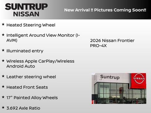 New 2026 Nissan Frontier PRO-4X image 7