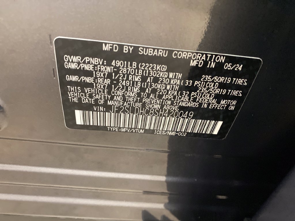 Certified 2025 Subaru Forester Sport AWD/4WD image 30