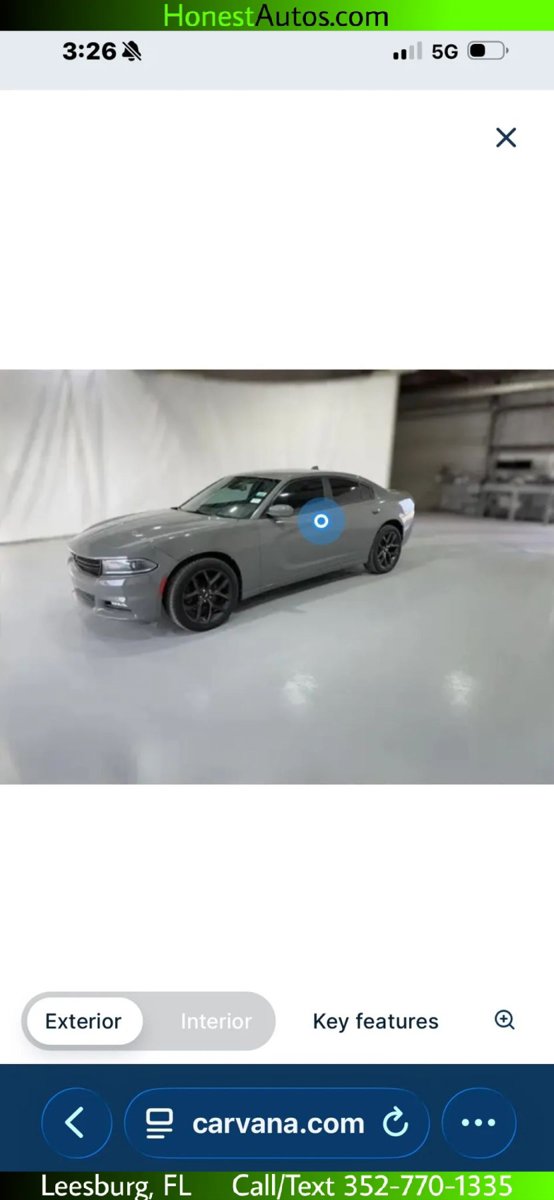 Used 2018 Dodge Charger SXT Plus RWD image 1