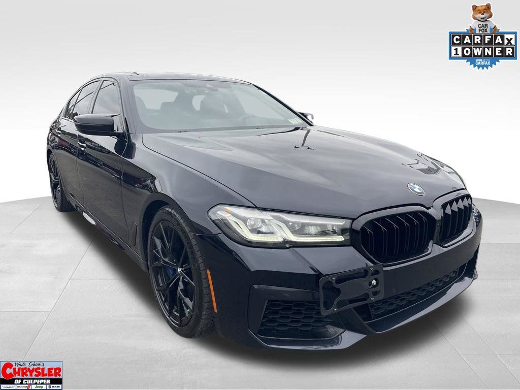 Used 2021 BMW M550i xDrive w/ Dynamic Handling Package AWD/4WD image 1