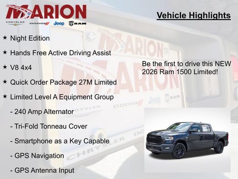 New 2026 RAM 1500 Limited AWD/4WD image 5