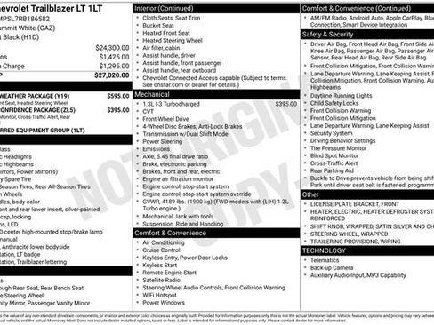 Used 2024 Chevrolet TrailBlazer LT w/ LT Cold Weather Package image 5