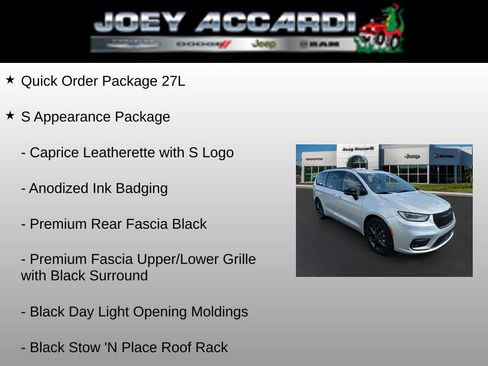 New 2026 Chrysler Pacifica Select w/ S Appearance Package image 4