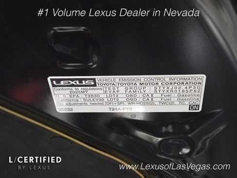 Certified 2025 Lexus RX 350 Premium w/ Accessory Package FWD image 29