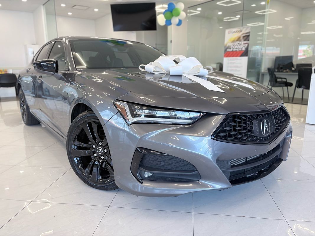 Used 2022 Acura TLX w/ A-SPEC Package AWD/4WD image 3