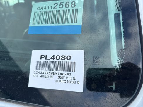 Used 2022 Jeep Wrangler Unlimited Rubicon 4xe w/ Cold Weather Group image 9