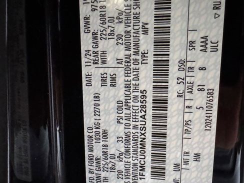 Used 2025 Ford Escape ST-Line w/ Tech Pack #1 FWD image 45