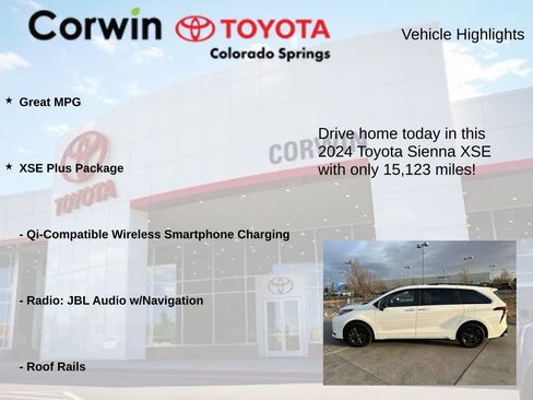 Used 2024 Toyota Sienna XSE image 6