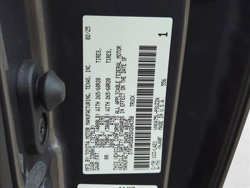 New 2025 Toyota Tundra Platinum image 18