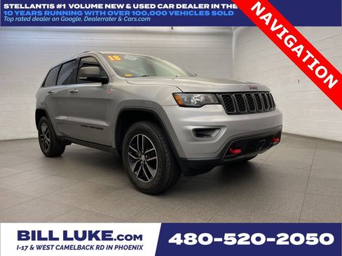 Used 2018 Jeep Grand Cherokee Trailhawk image 1