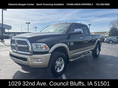 Used 2013 RAM 2500 Longhorn w/ HD Snow Plow Prep Group image 4