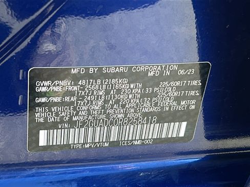 Certified 2024 Subaru Crosstrek 2.0i Premium AWD/4WD image 31