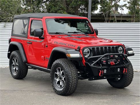 Used 2021 Jeep Wrangler Rubicon w/ LED Lighting Group AWD/4WD image 8
