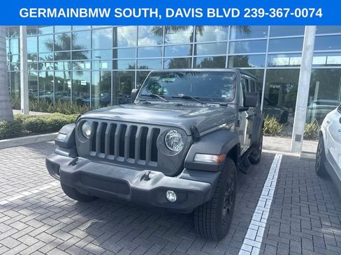 Used 2022 Jeep Wrangler Unlimited Sport AWD/4WD image 2