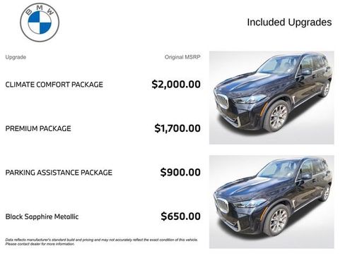 Used 2026 BMW X5 xDrive40i w/ Climate Comfort Package image 3